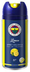 Fenerbahçe SK Resmi Lisanslı 150 ml Limon Sprey Kolonya